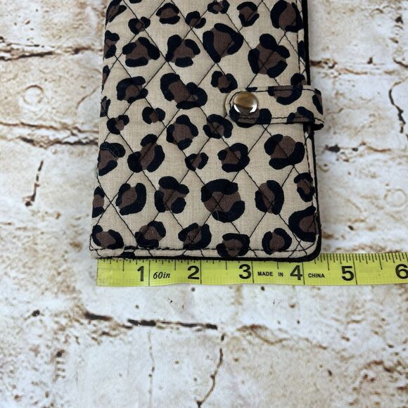 Vera Bradley Leopard Cheetah Wallet - Picture 5 of 6